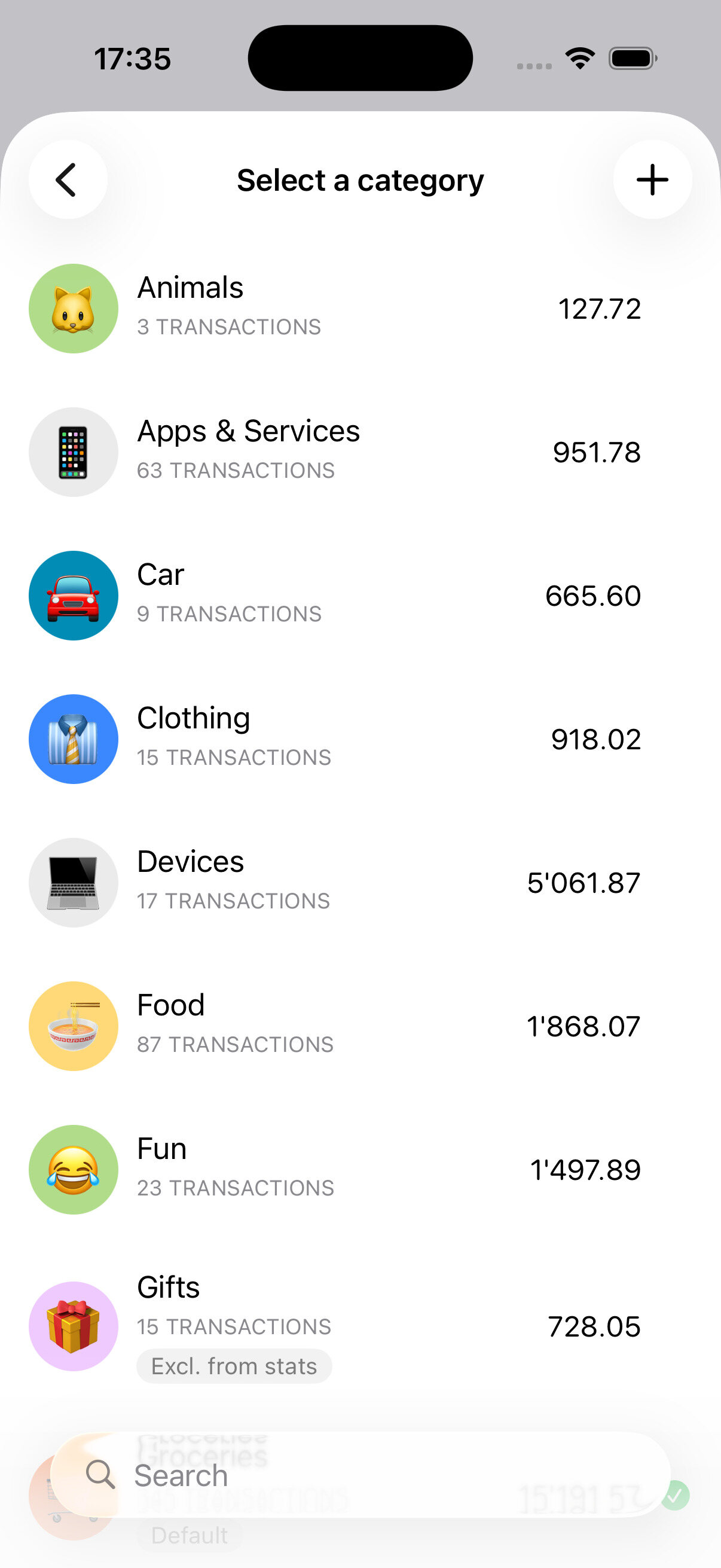 Effective Expenses screenshot 3